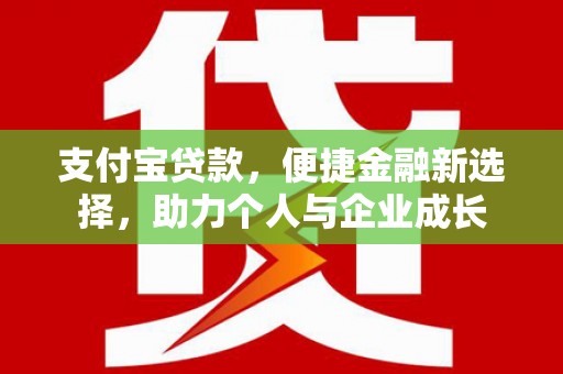 沧县支付宝贷款，便捷金融新选择，助力个人与企业成长