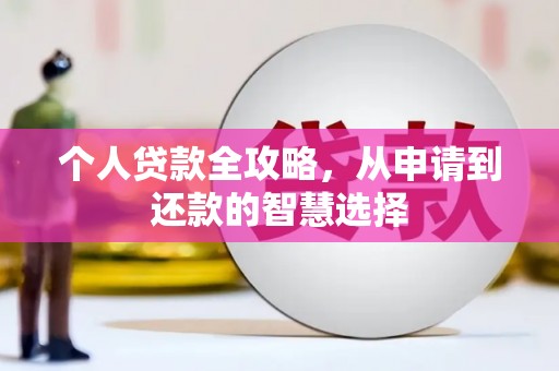 沧县个人贷款全攻略，从申请到还款的智慧选择