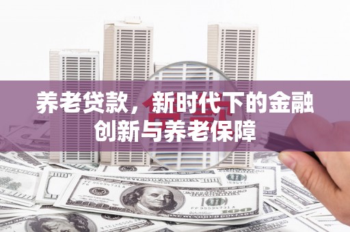 沧县养老贷款，新时代下的金融创新与养老保障