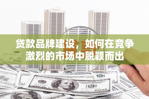 沧县贷款品牌建设，如何在竞争激烈的市场中脱颖而出