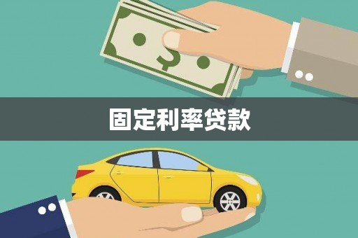 沧县固定利率贷款