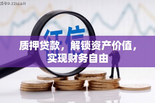 沧县质押贷款，解锁资产价值，实现财务自由