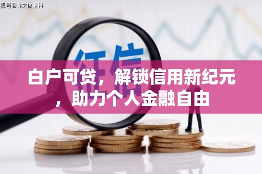 沧县白户可贷，解锁信用新纪元，助力个人金融自由