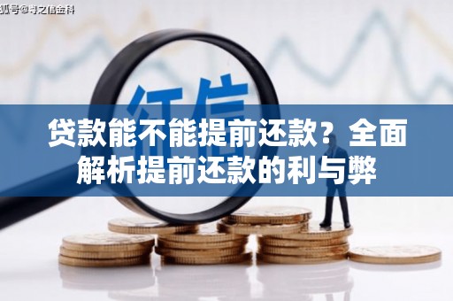 沧县贷款能不能提前还款？全面解析提前还款的利与弊