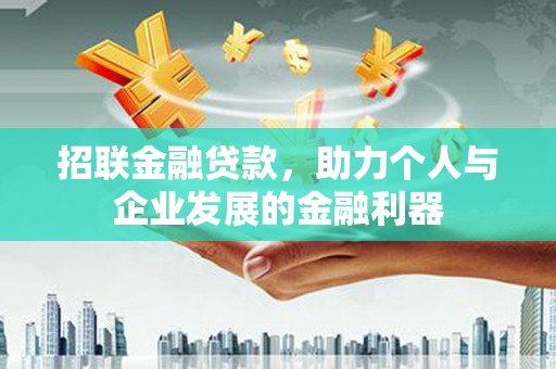 沧县招联金融贷款，助力个人与企业发展的金融利器