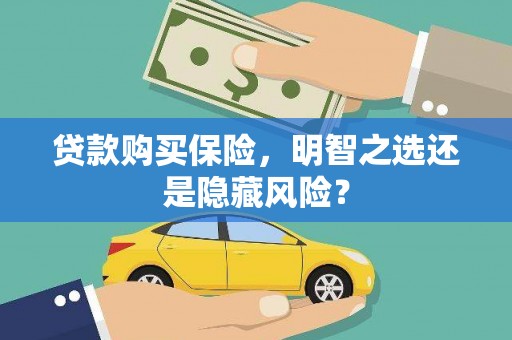 沧县贷款购买保险，明智之选还是隐藏风险？