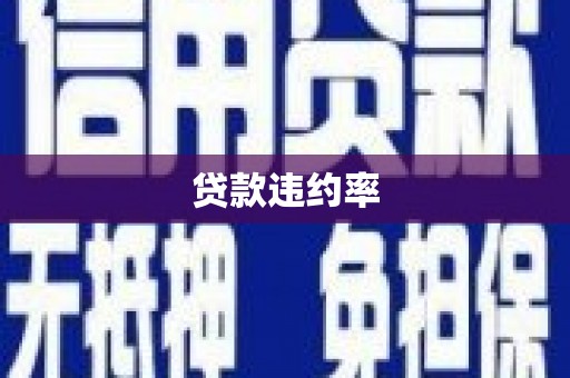 沧县贷款违约率