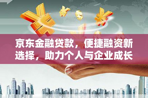 沧县京东金融贷款，便捷融资新选择，助力个人与企业成长