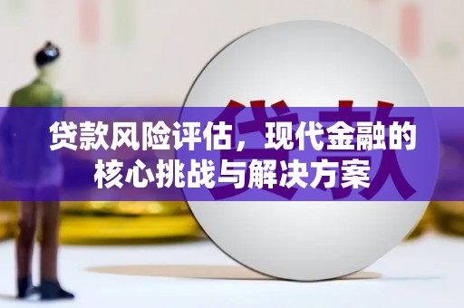沧县贷款风险评估，现代金融的核心挑战与解决方案