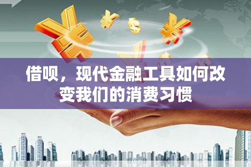 沧县借呗，现代金融工具如何改变我们的消费习惯