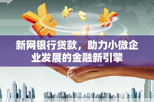 沧县新网银行贷款，助力小微企业发展的金融新引擎