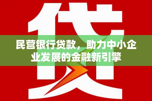 沧县民营银行贷款，助力中小企业发展的金融新引擎