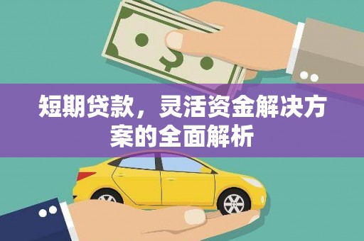 沧县短期贷款，灵活资金解决方案的全面解析