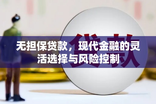 沧县无担保贷款，现代金融的灵活选择与风险控制