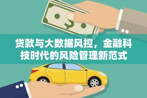 沧县贷款与大数据风控，金融科技时代的风险管理新范式
