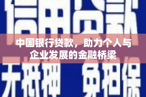 沧县中国银行贷款，助力个人与企业发展的金融桥梁