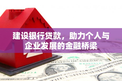 沧县建设银行贷款，助力个人与企业发展的金融桥梁