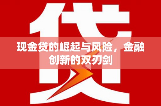 沧县现金贷的崛起与风险，金融创新的双刃剑