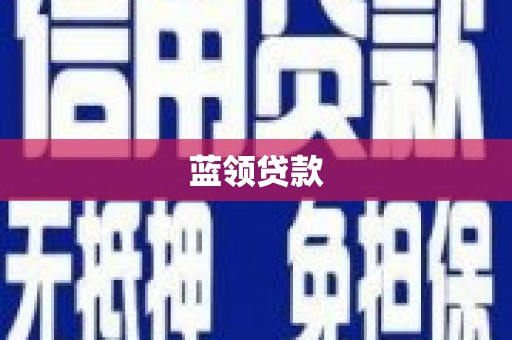 沧县蓝领贷款