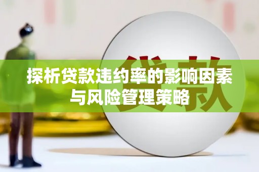 沧县探析贷款违约率的影响因素与风险管理策略