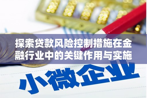 沧县探索贷款风险控制措施在金融行业中的关键作用与实施策略