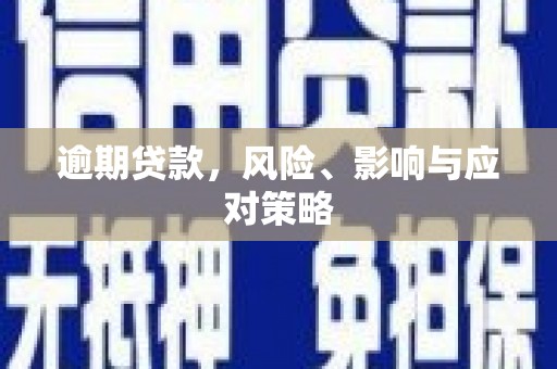 沧县逾期贷款，风险、影响与应对策略