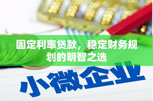 沧县固定利率贷款，稳定财务规划的明智之选