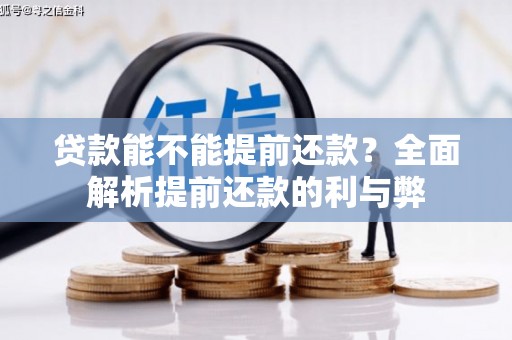 沧县贷款能不能提前还款？全面解析提前还款的利与弊