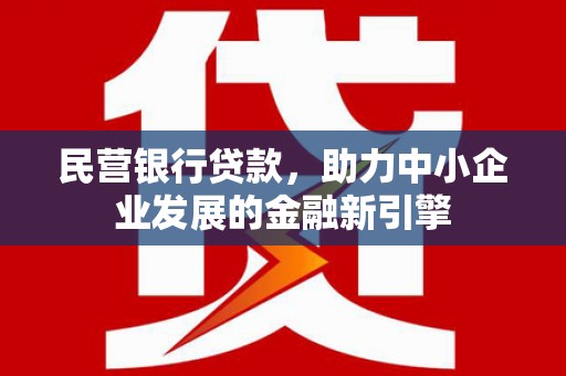 沧县民营银行贷款，助力中小企业发展的金融新引擎