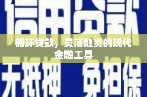 沧县循环贷款，灵活融资的现代金融工具