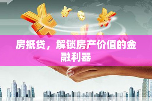 沧县房抵贷，解锁房产价值的金融利器