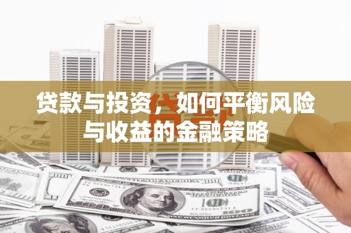 沧县贷款与投资，如何平衡风险与收益的金融策略