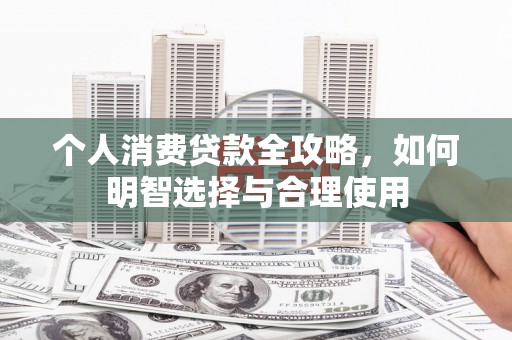沧县个人消费贷款全攻略，如何明智选择与合理使用